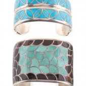 Zuni Silver and Channel Inlay