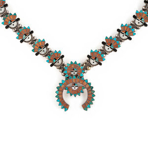Zuni Silver and Mosaic Inlay