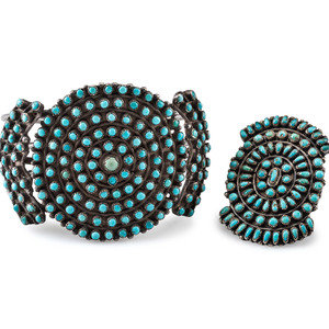 Zuni Silver and Petit Point