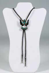 ZUNI SILVER & MOSAIC INLAY BOL