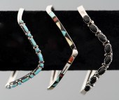 ZUNI SILVER MULTI-STONE INLAY