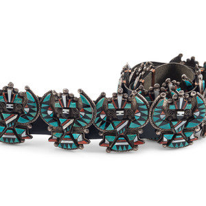 Zuni Sterling Silver and Mosaic