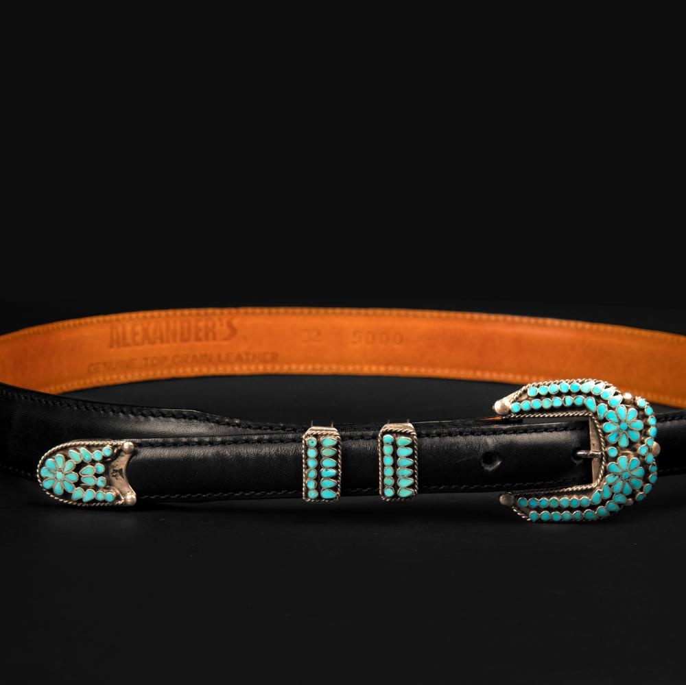 ZUNI, VIRGIL DISHTA, SILVER AND