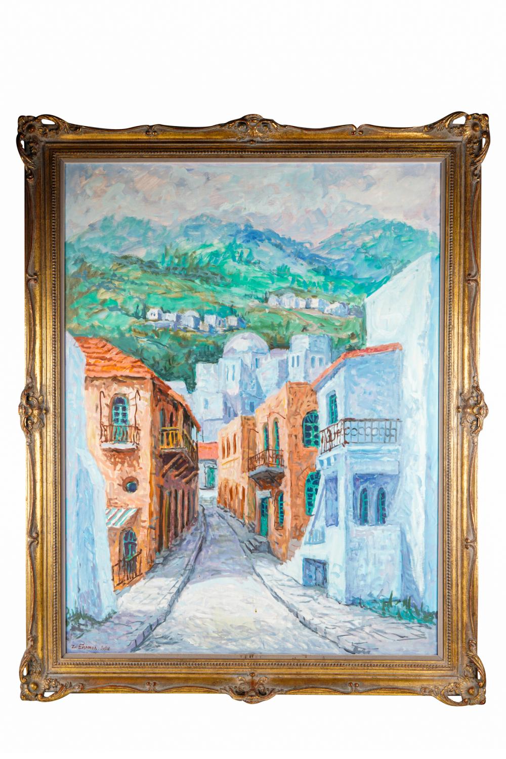 ZVI EHRMAN (1903 - 1993): "STREET