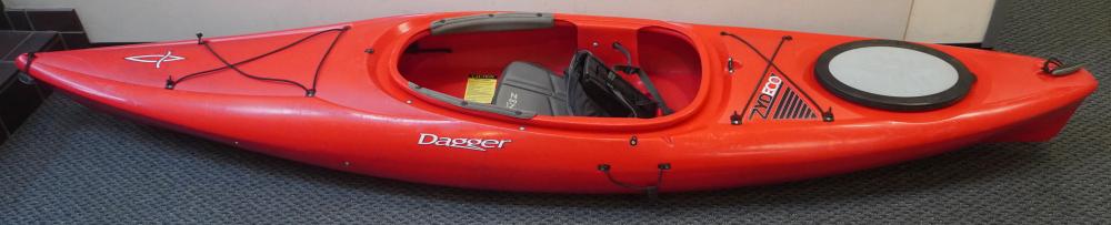 ZYDECO DAGGER KAYAK, L: 134 3/4 IN.